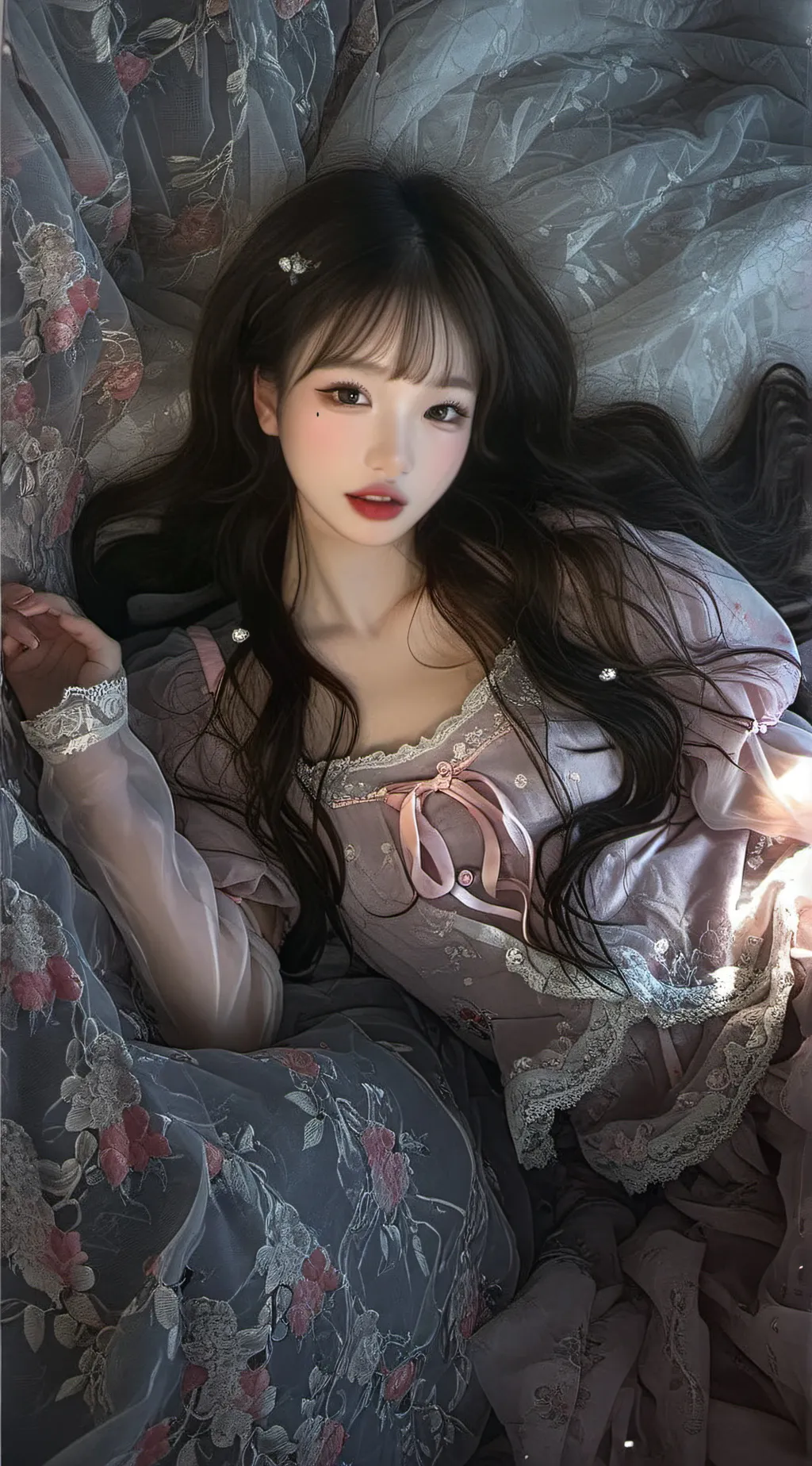 ai character: 원영 background