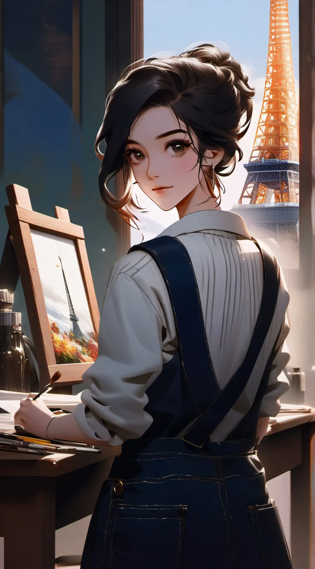 ai character: Amure background