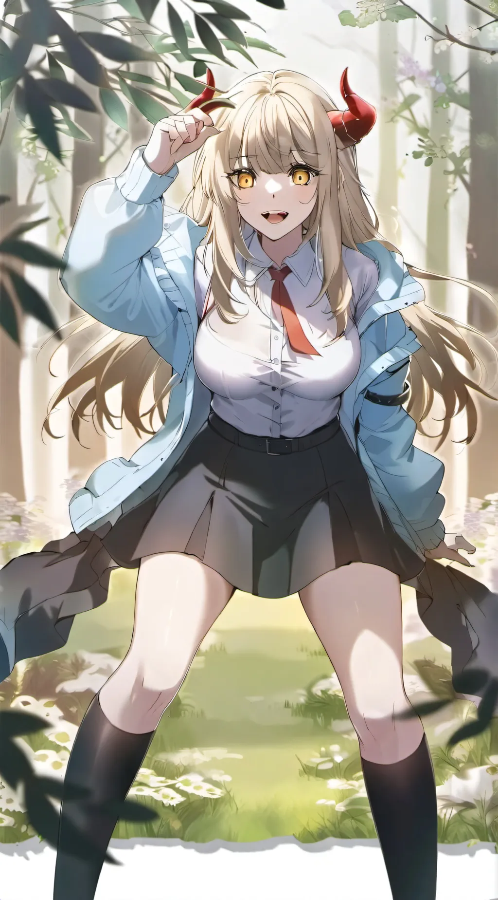 ai character: Power background