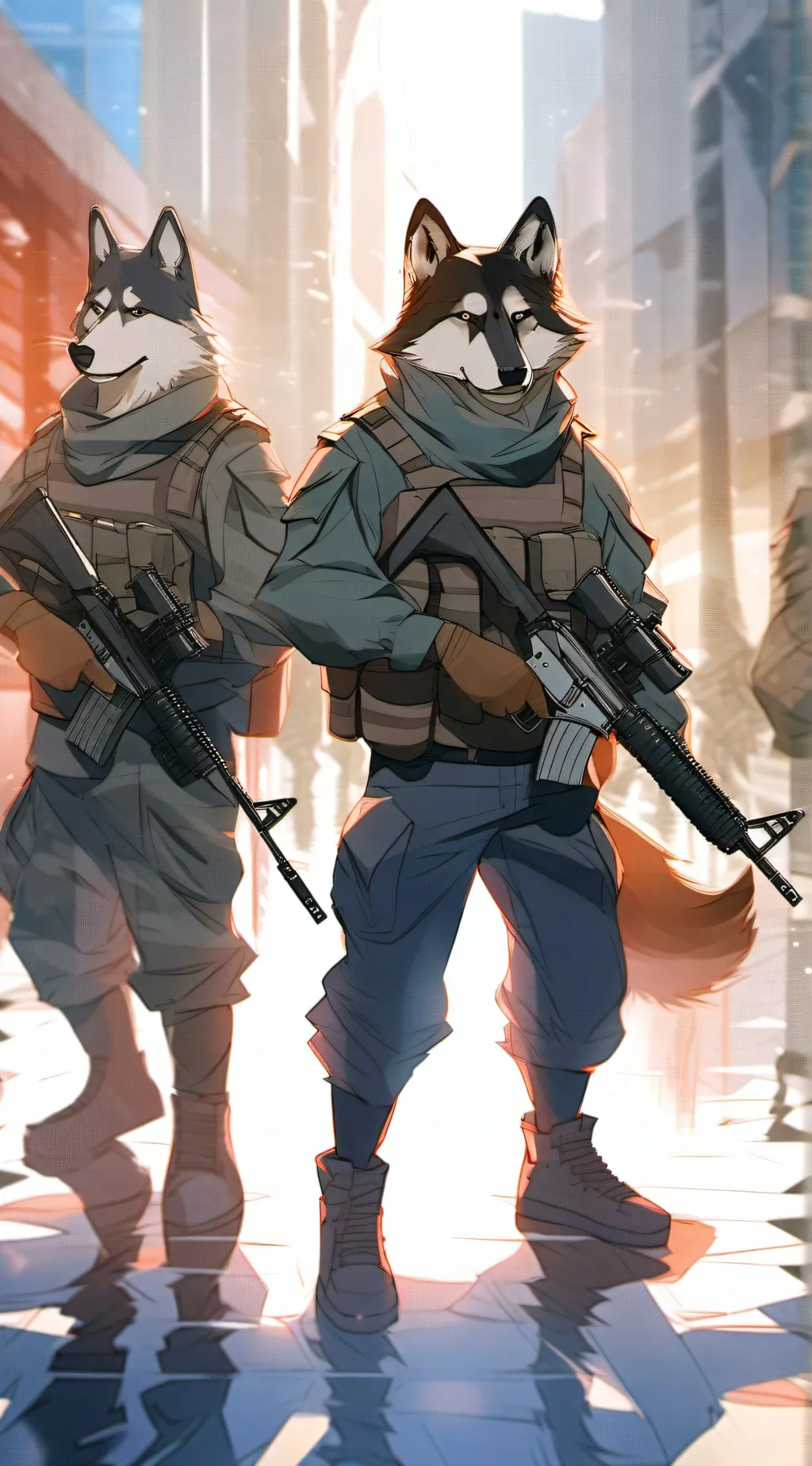 ai character: Flea Among the Fur background