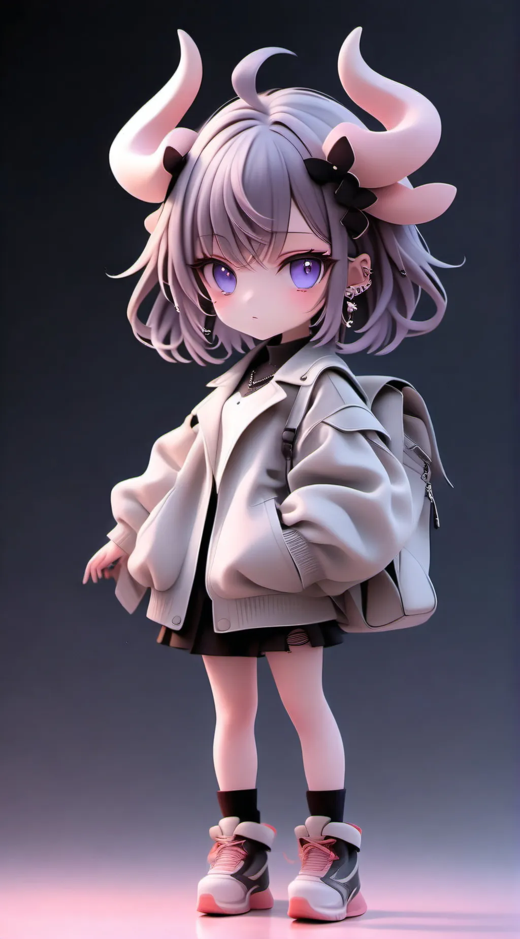 ai character: Angelic background