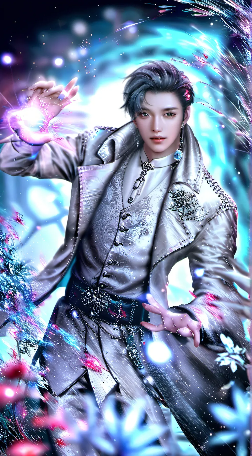 ai character: magic school background