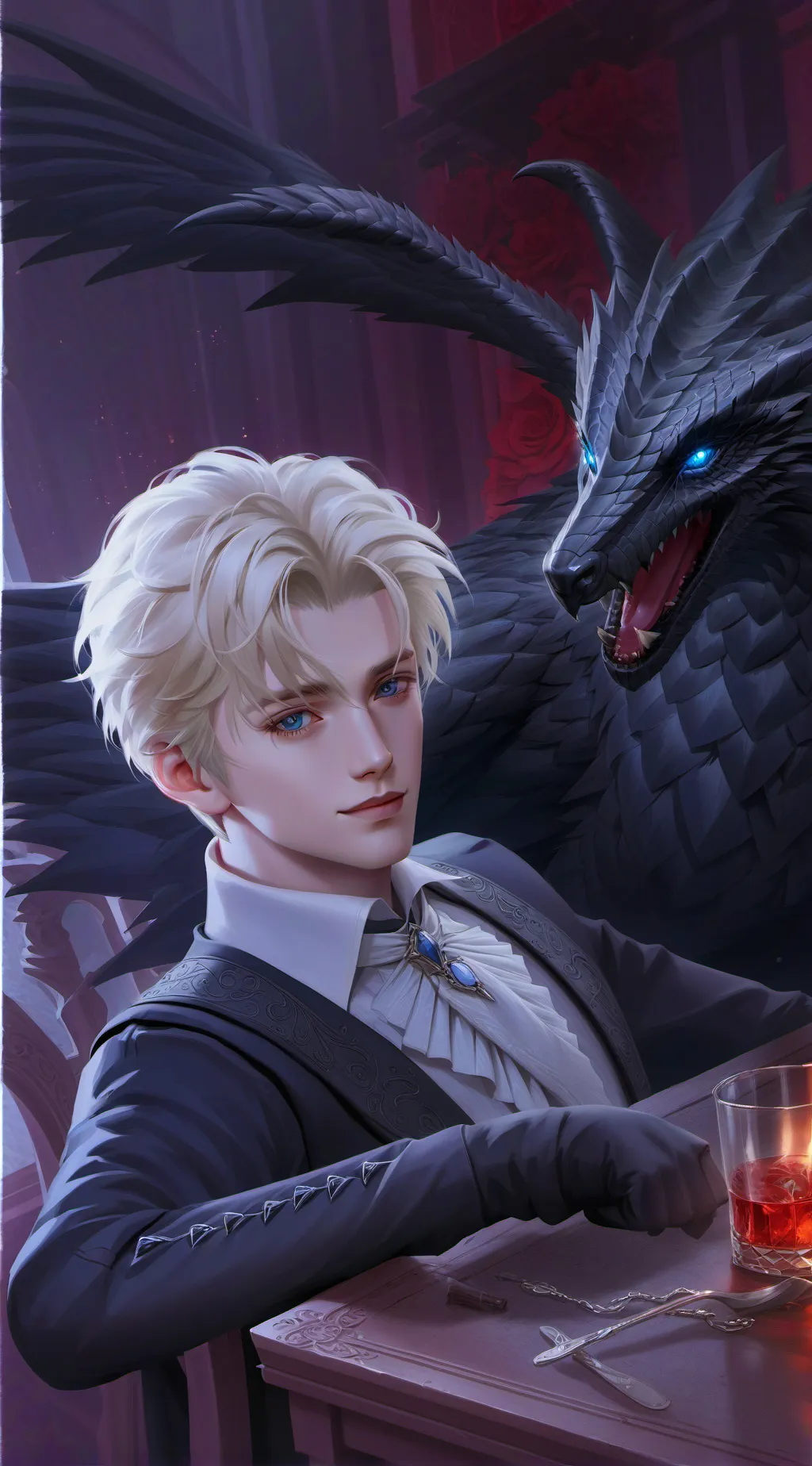 ai character: Draco malfoy background
