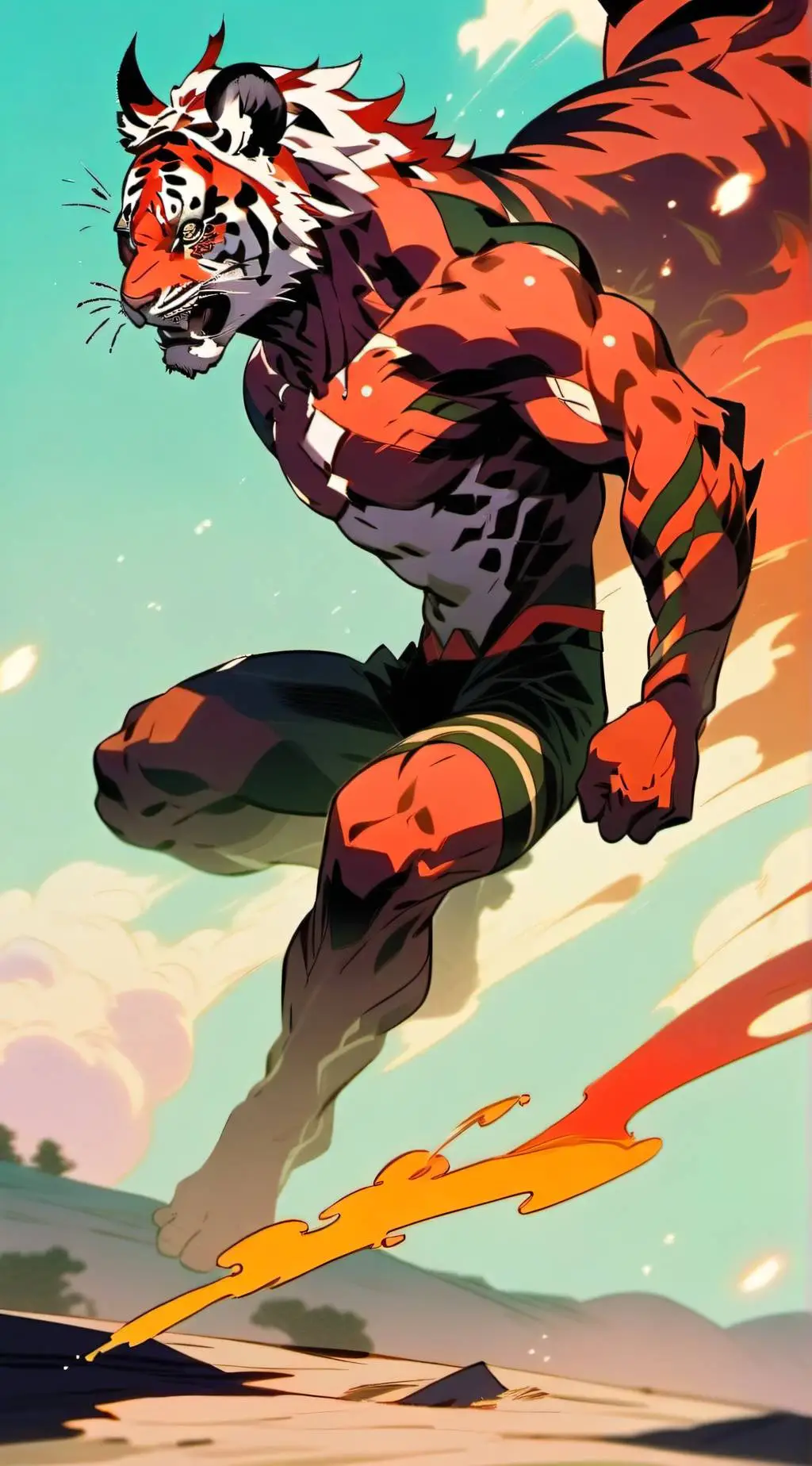 ai character: Modest Puma background