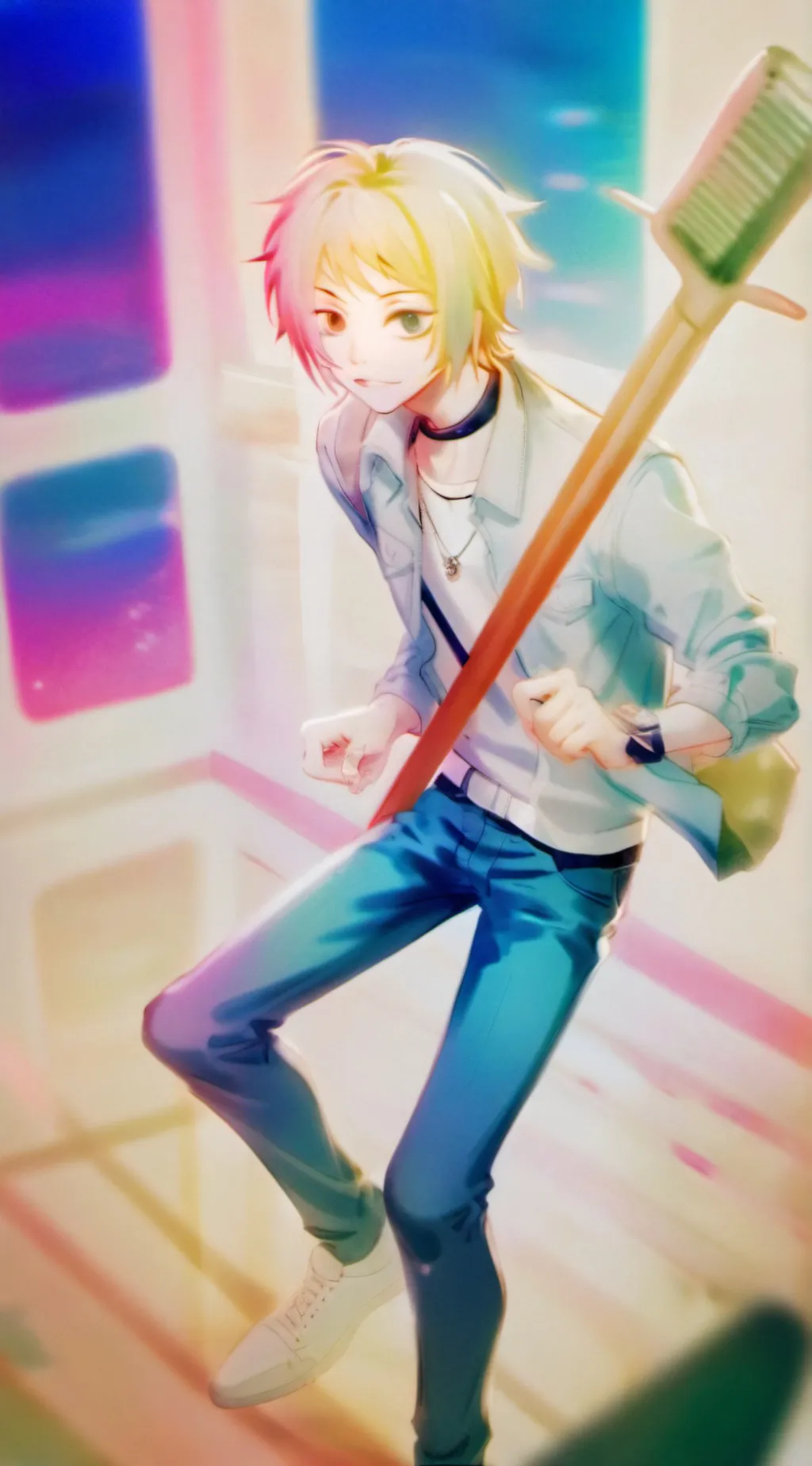 ai character: mike background