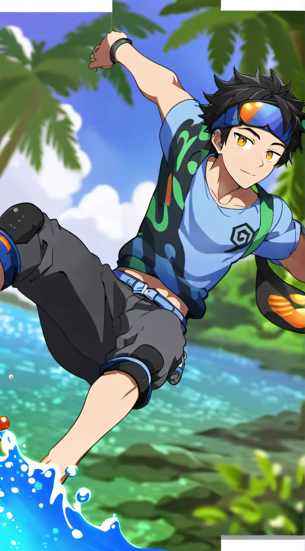 ai character: Mha next gen background