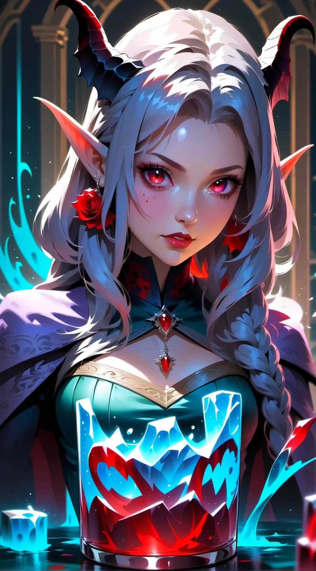 ai character: Lexa background