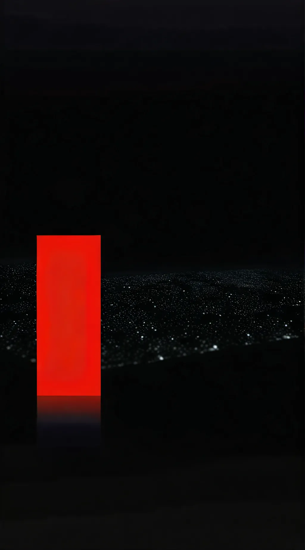 ai character: mr red rectangle  background