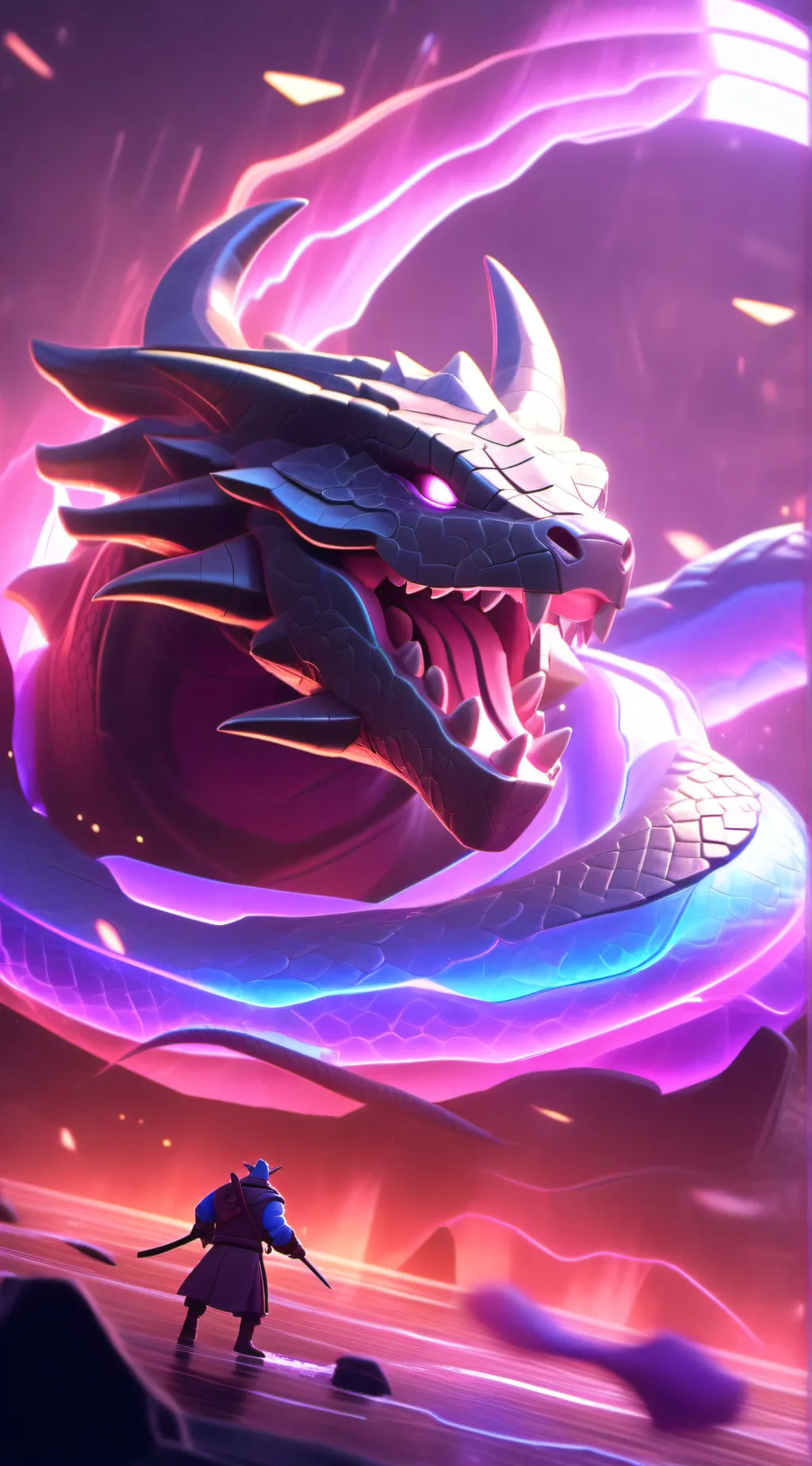 ai character: Jormungandr background