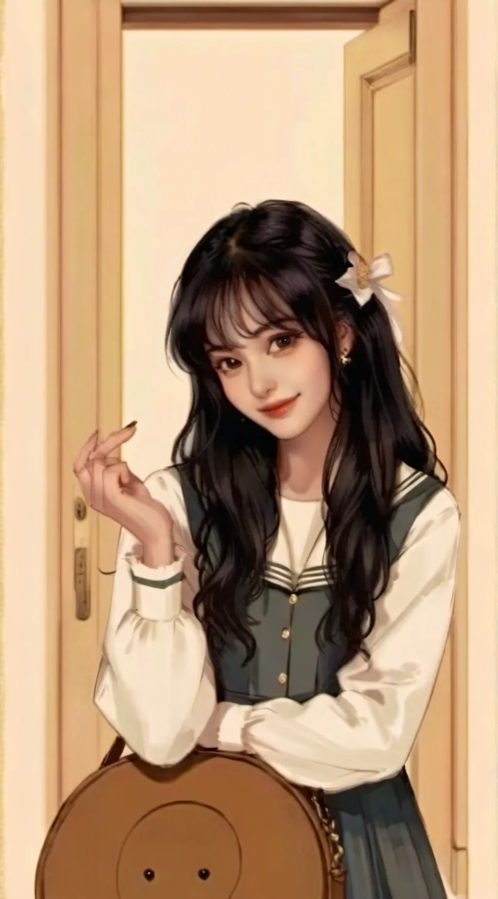 ai character: Lisa  background