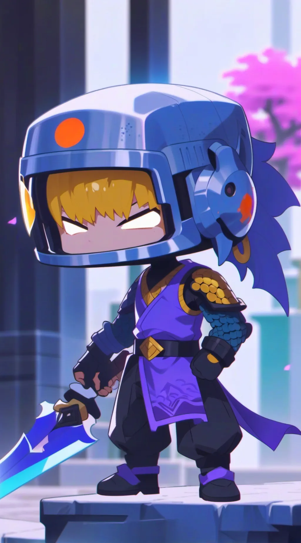 ai character: sam background