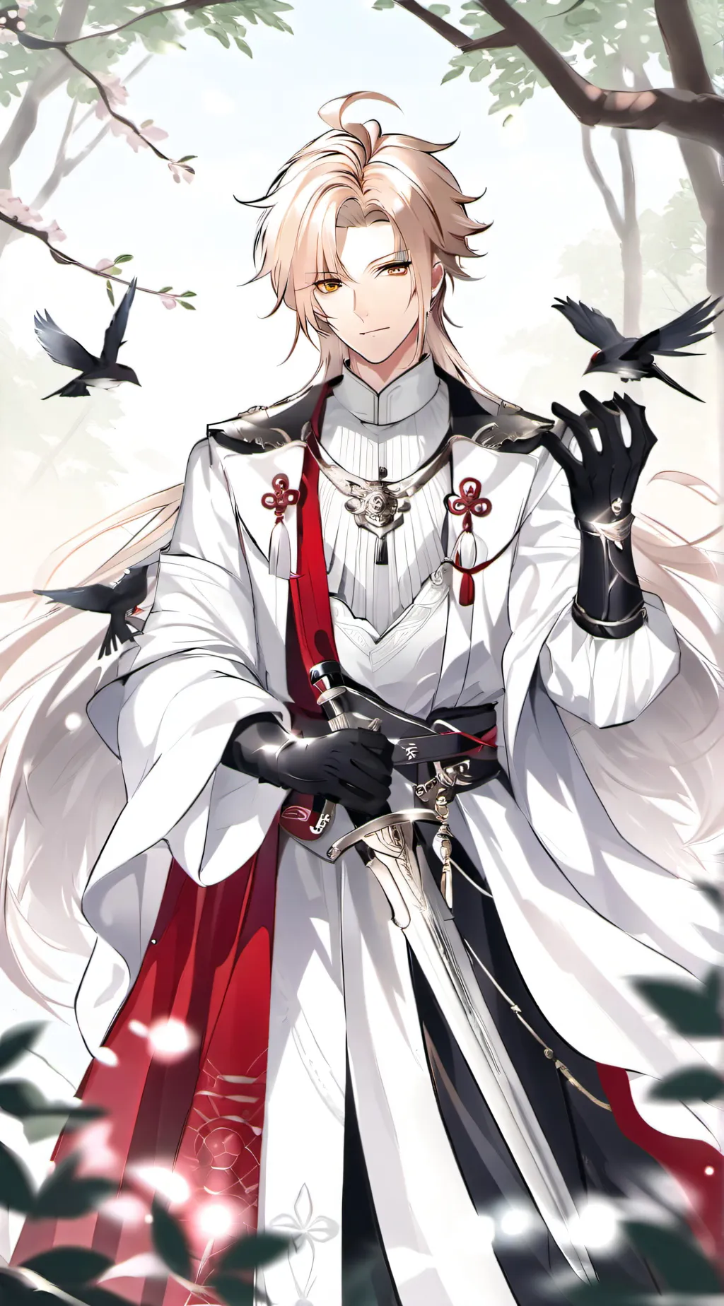 ai character: Liam  background