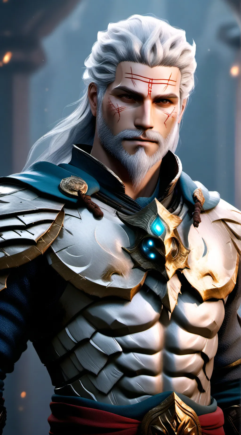 ai character: Geralt  background
