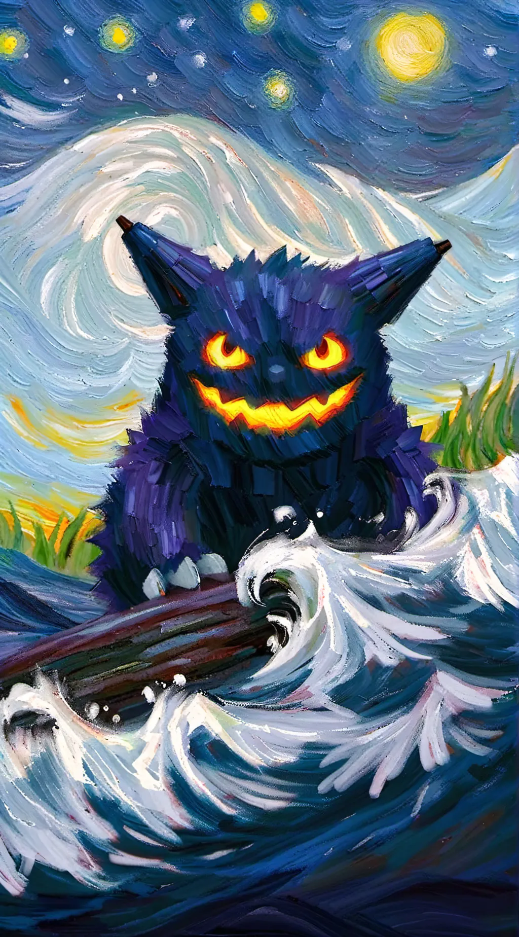 ai character: Gengar
Gengat background