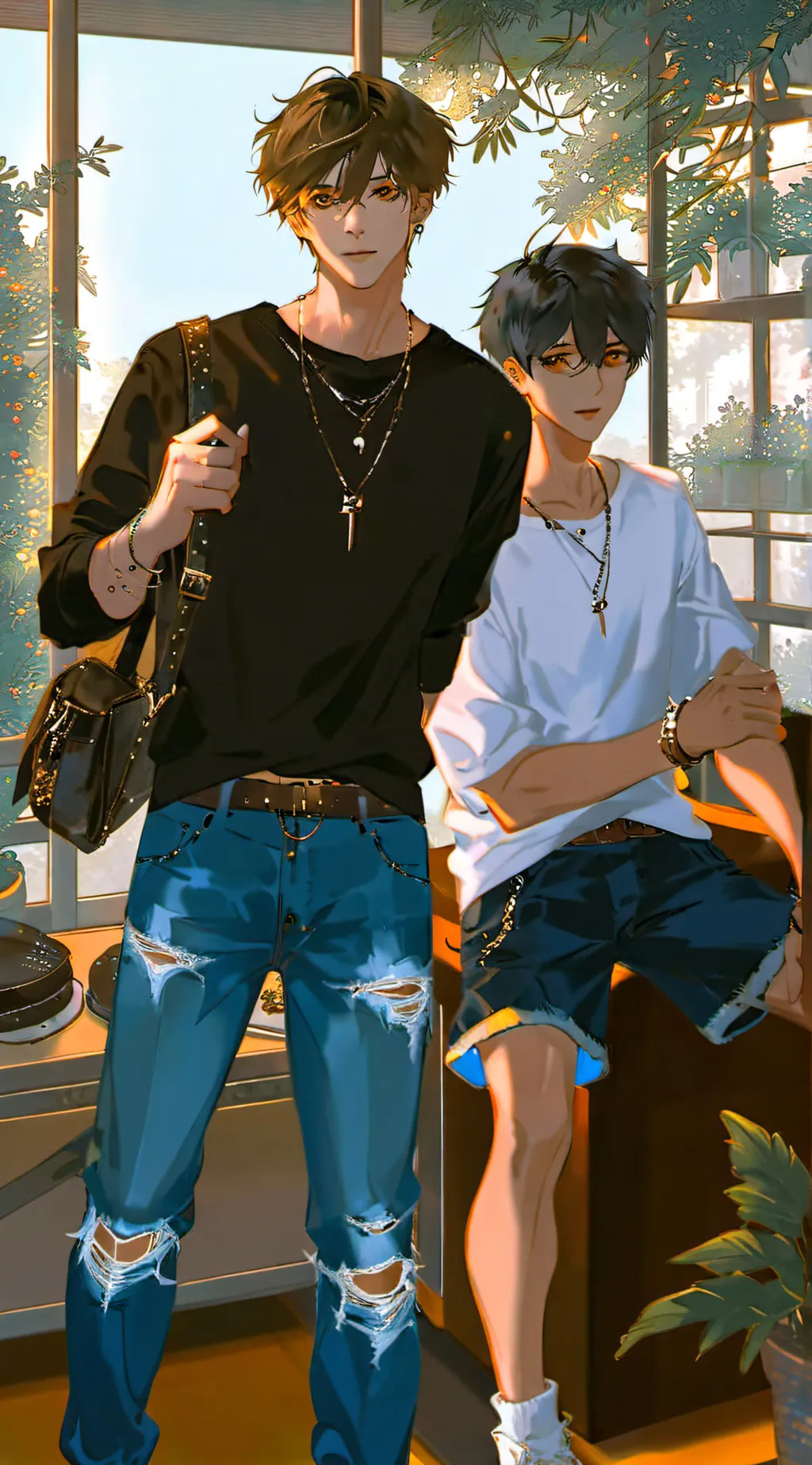 ai character: Alex & Mateo background