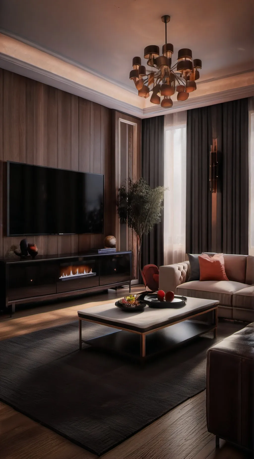 ai character: D B Z in your hous background