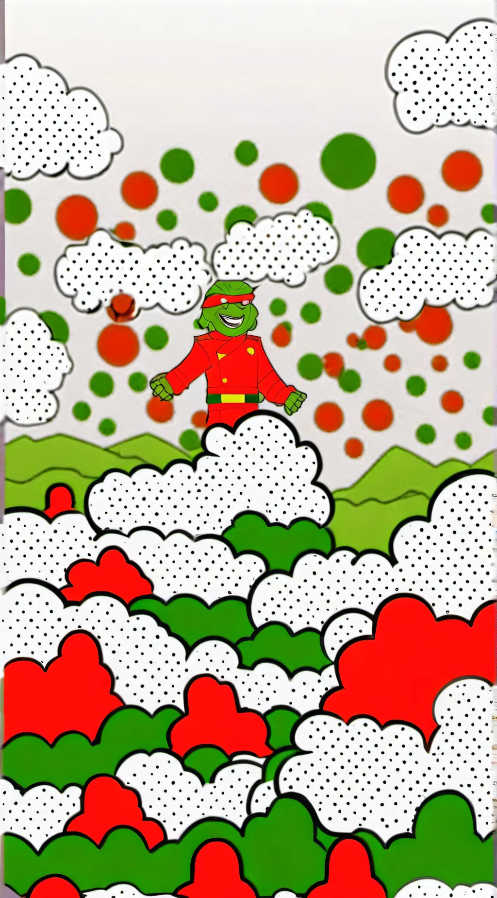 ai character: Raphael from Ninja background