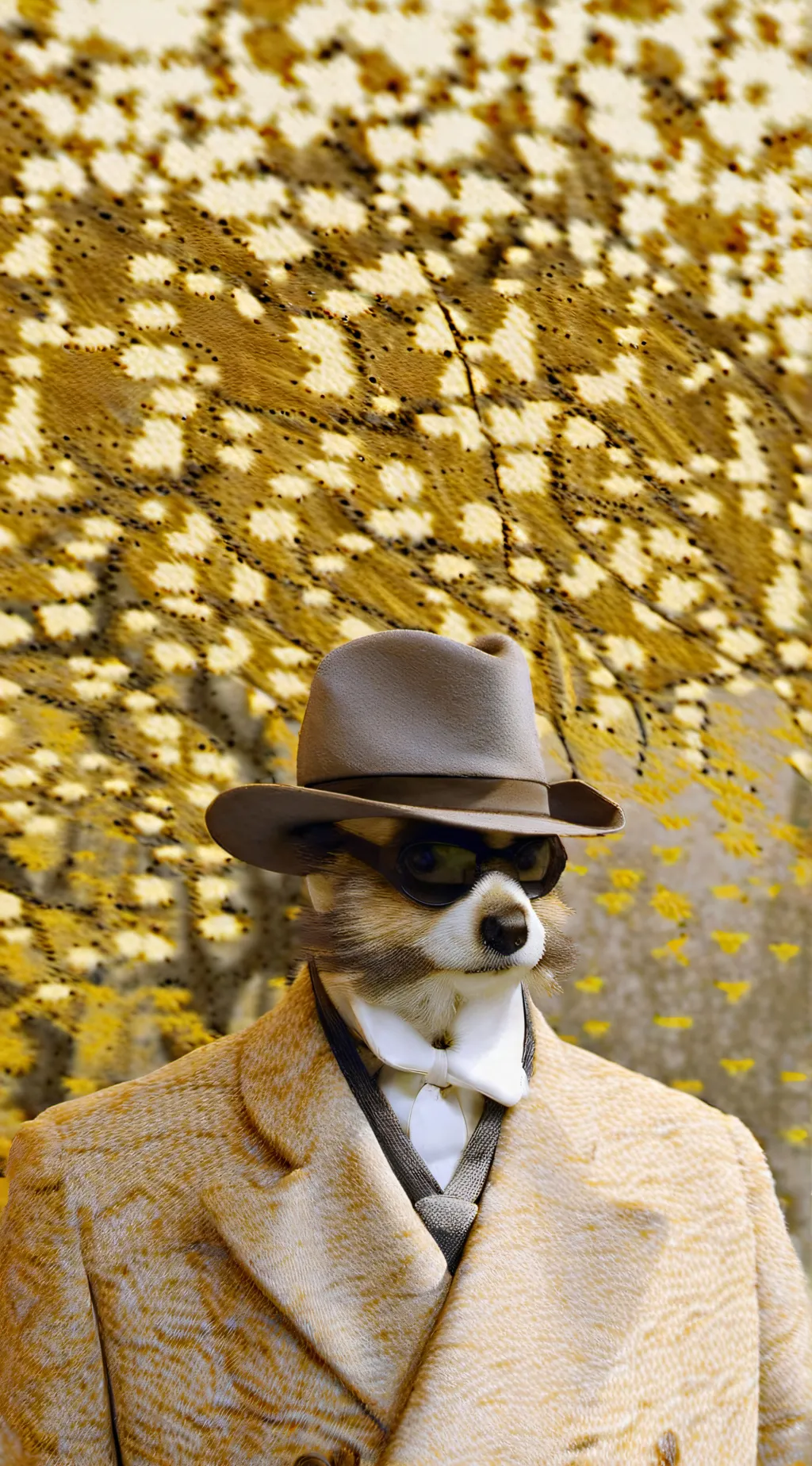 ai character: Mr.dogo background