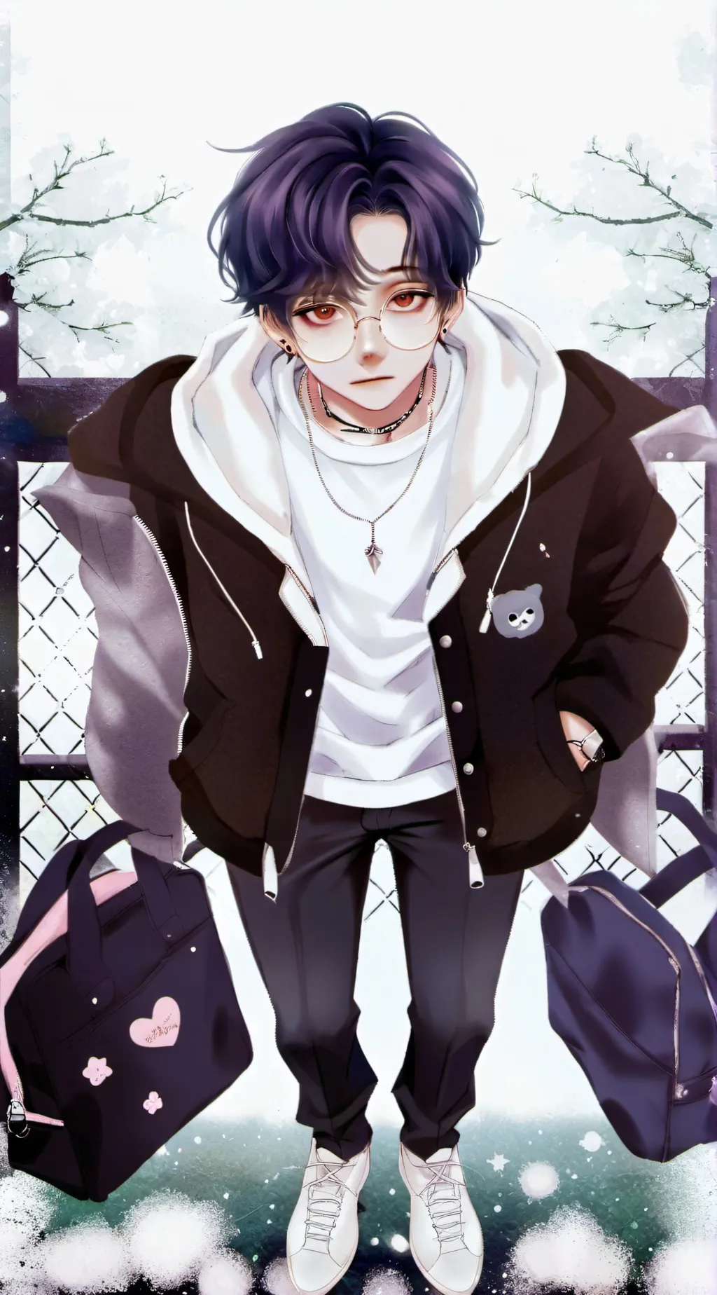 ai character: Daniel  background