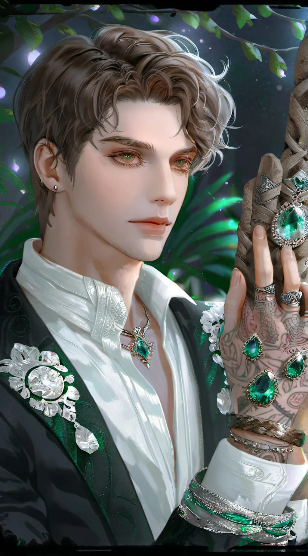 ai character: Noah Altham  background