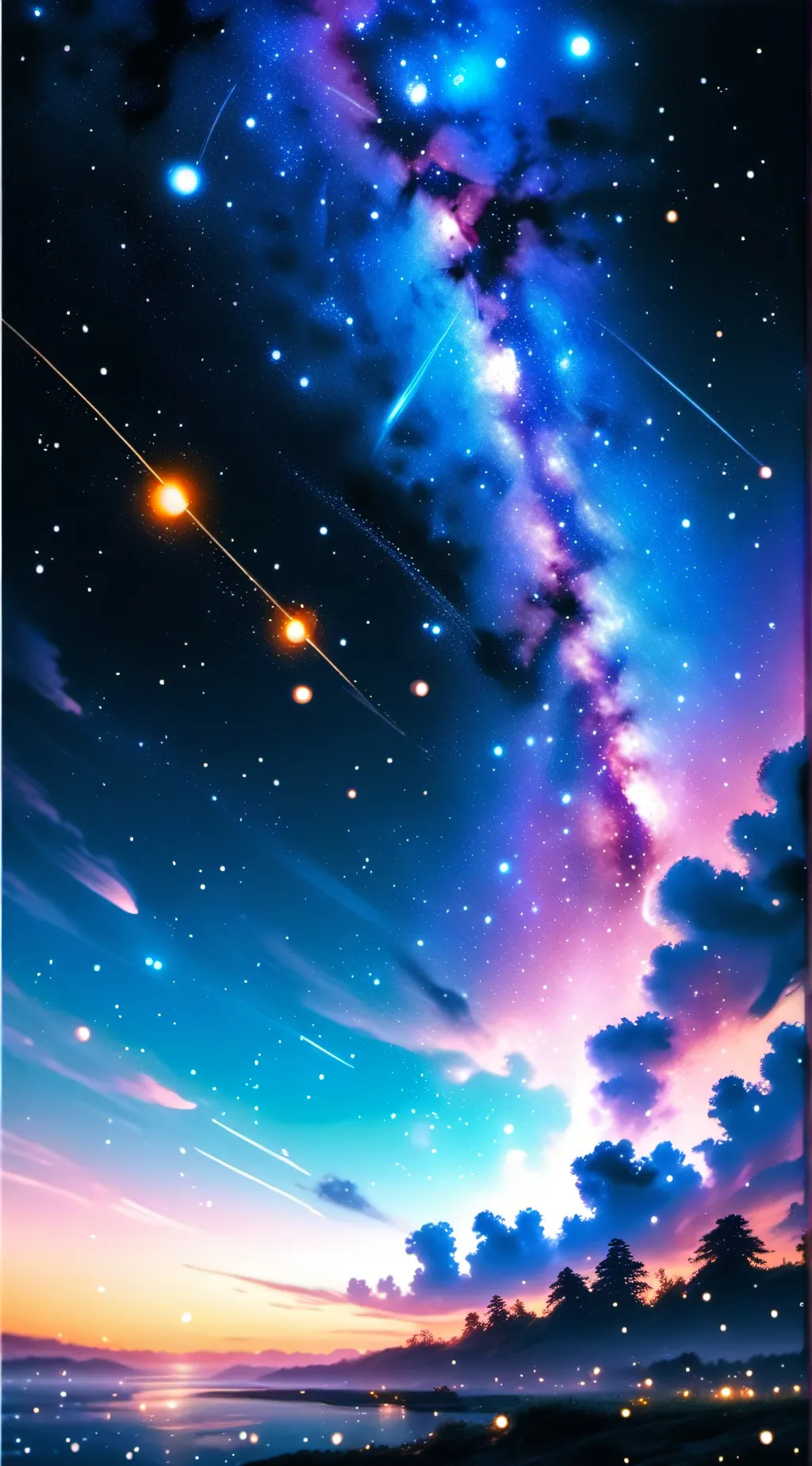 ai character: finish it background