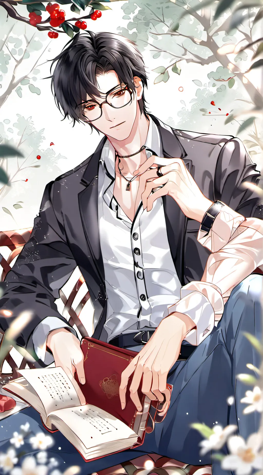 ai character: Edward background