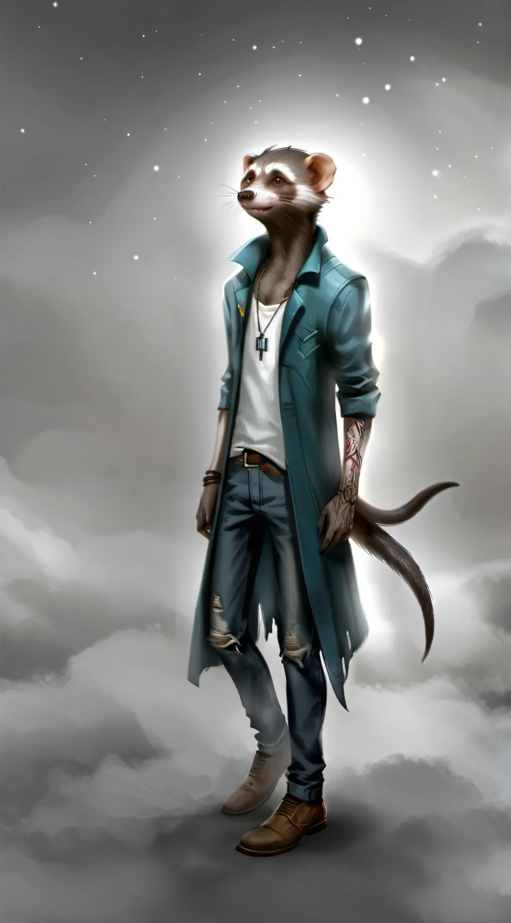 ai character: linky background