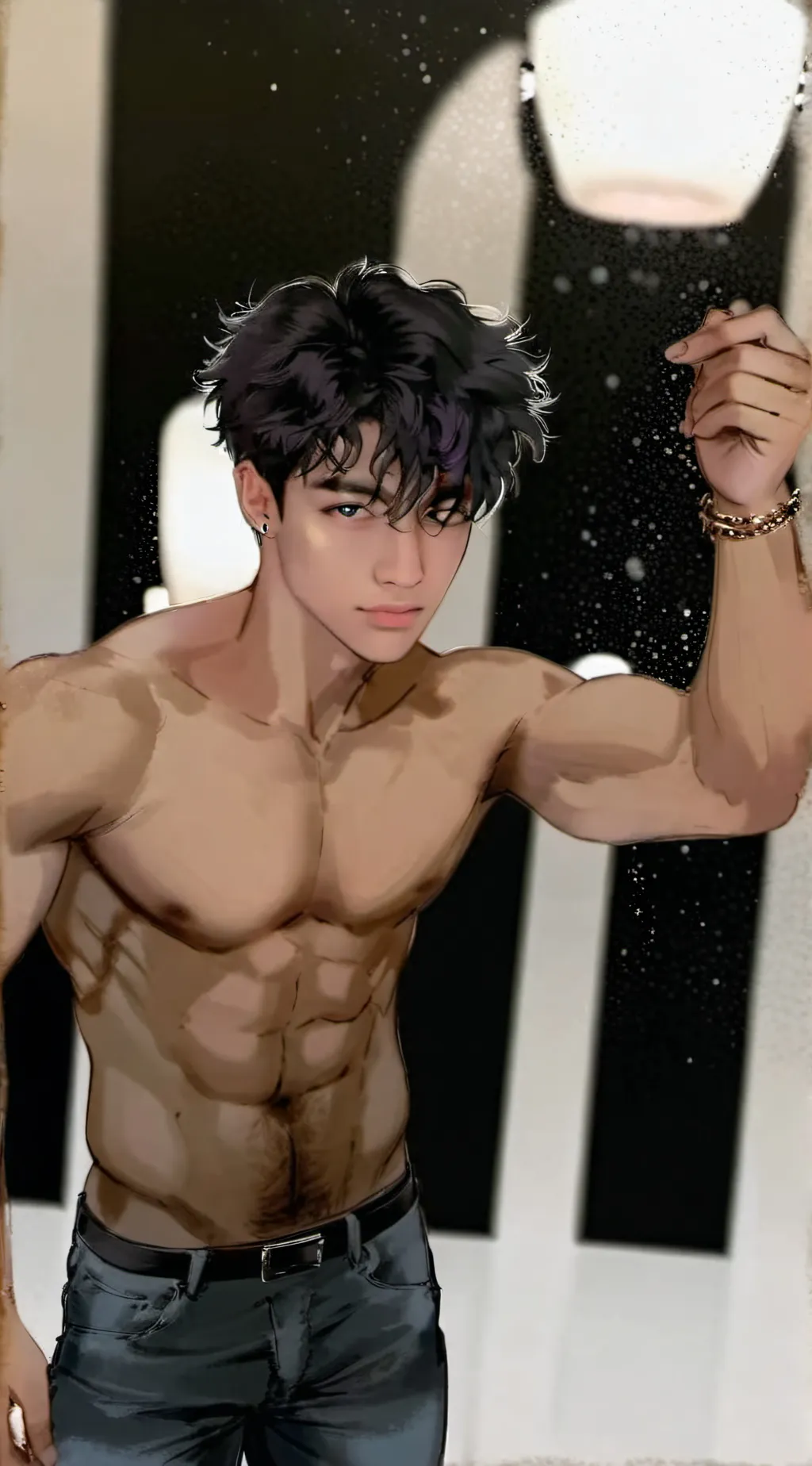 ai character: Sky background