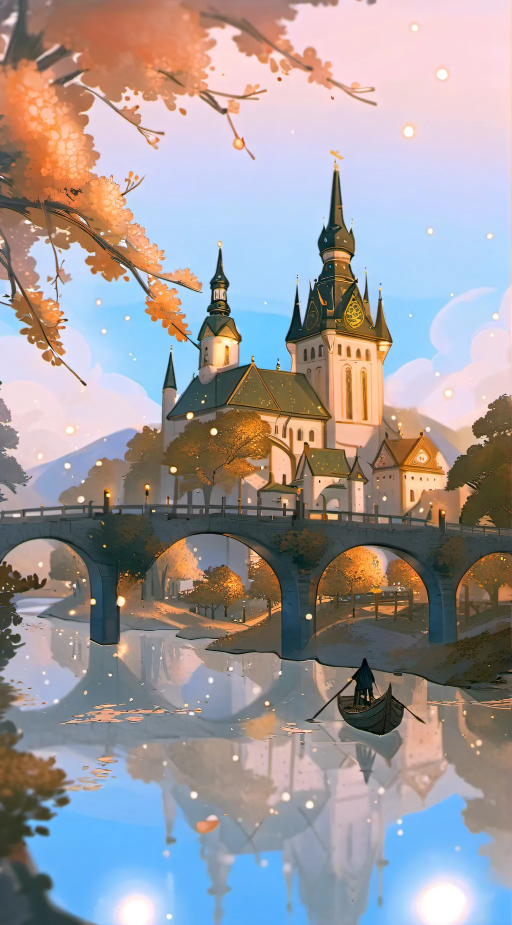 ai character: Daito Town background