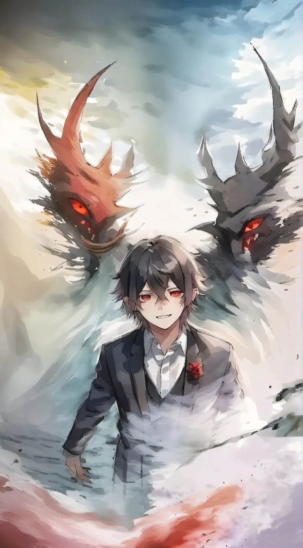 ai character: muzan background