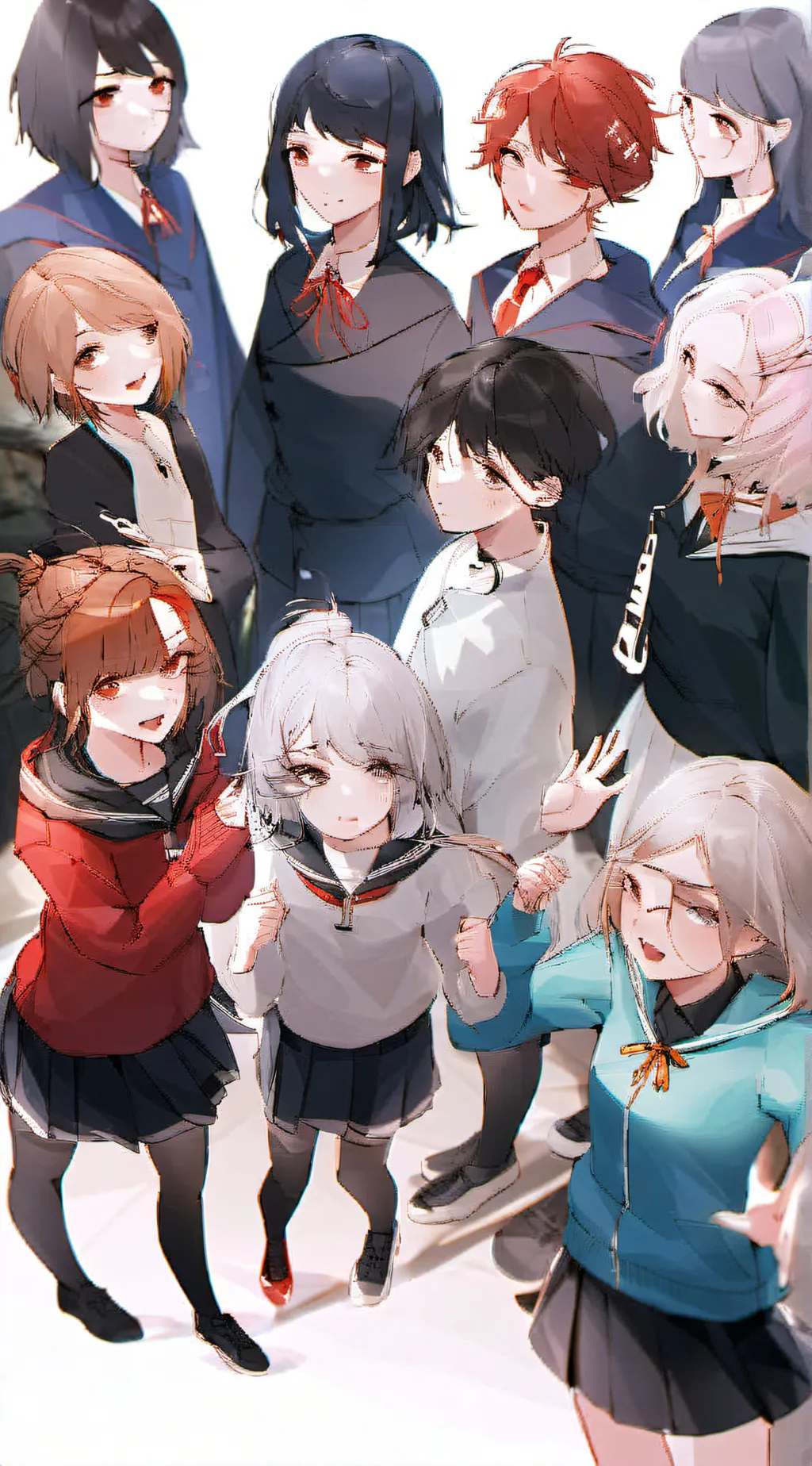 ai character: the ultimate harem background