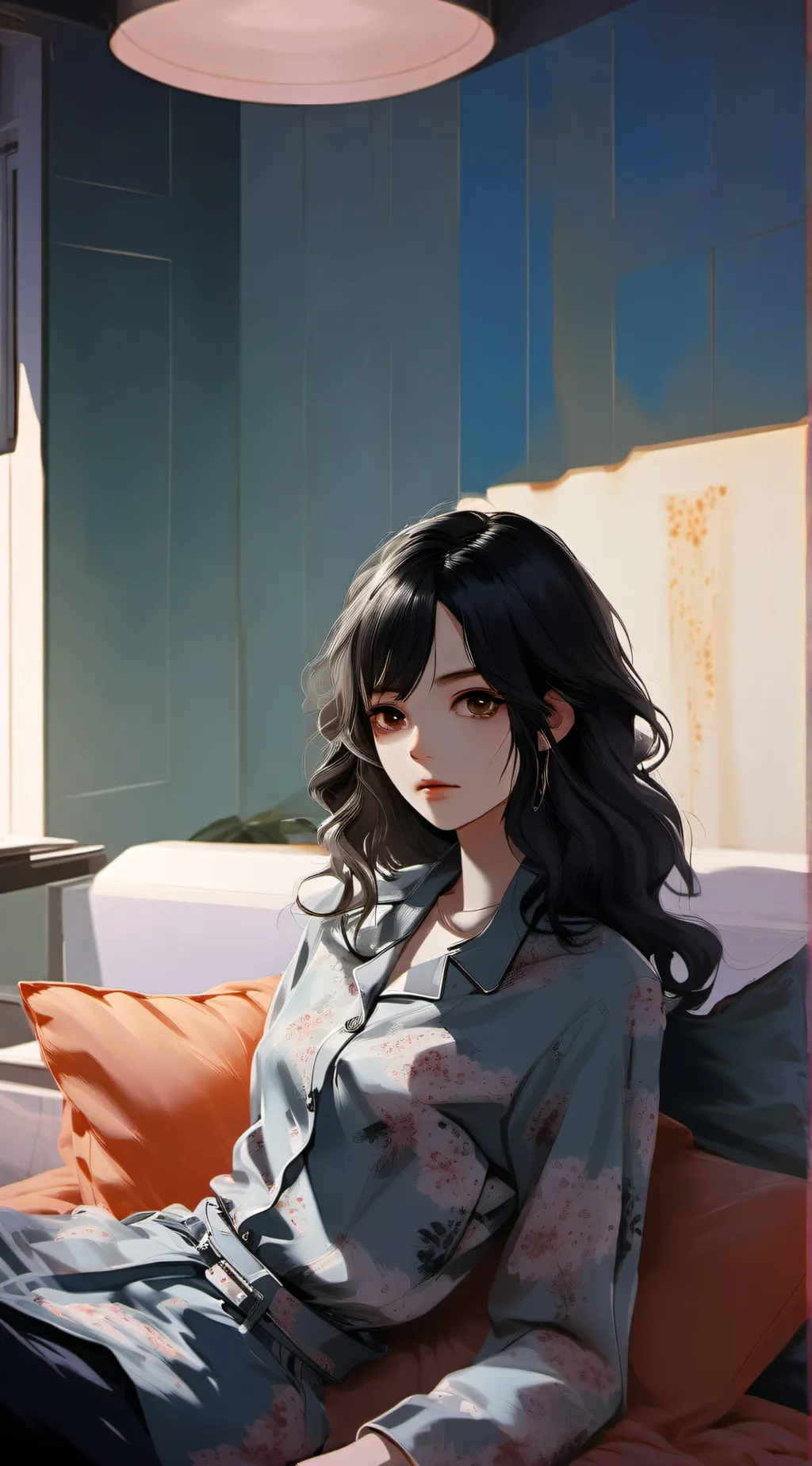 ai character: Ashley background