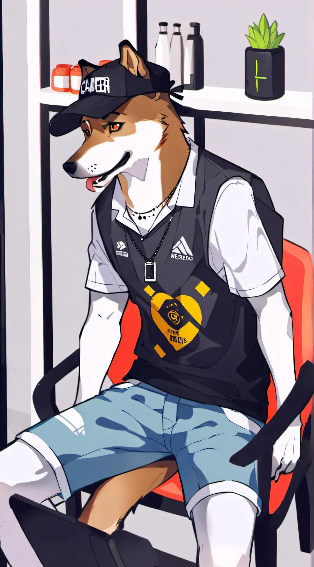 ai character: wicky background