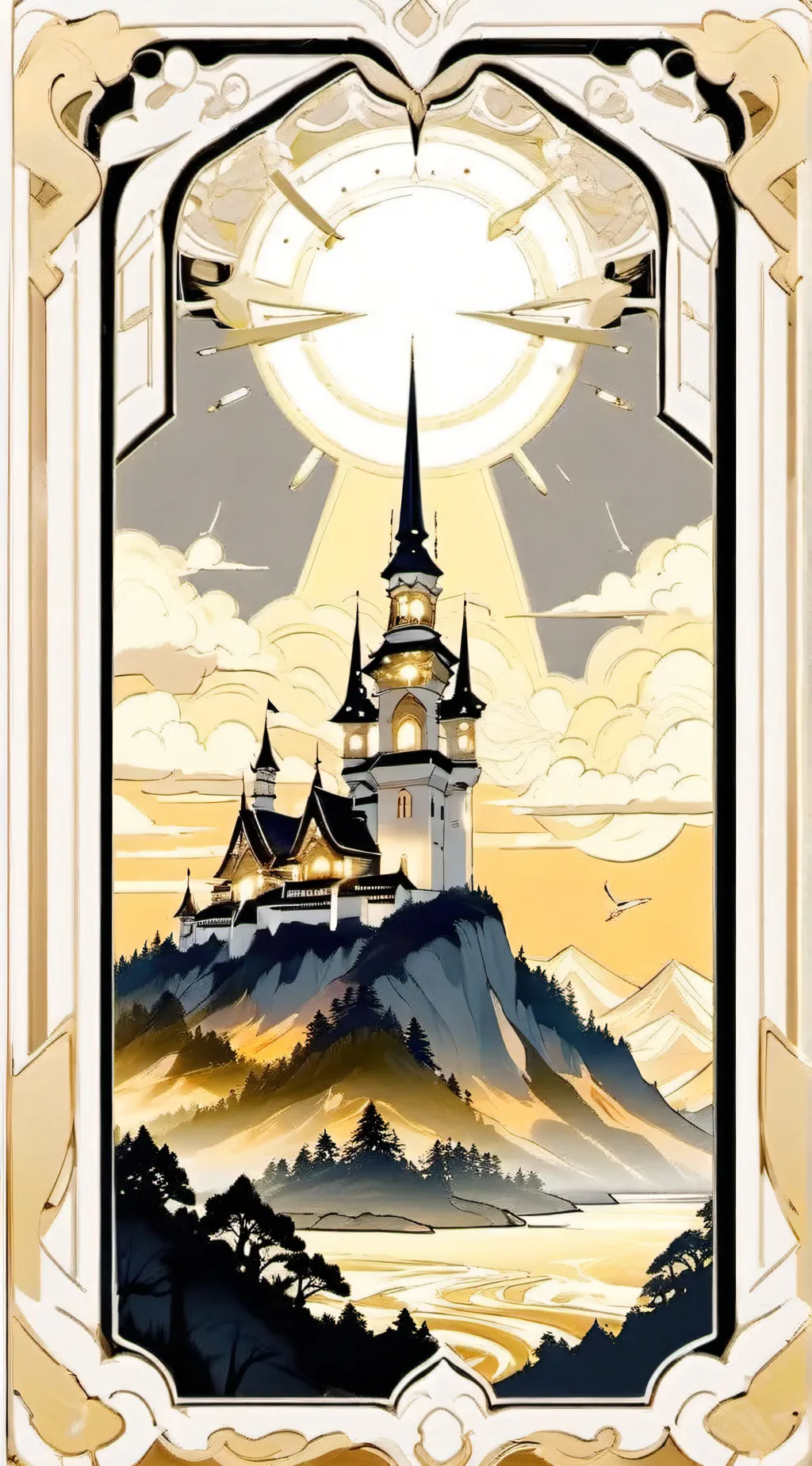 ai character: Hogwarts~ background