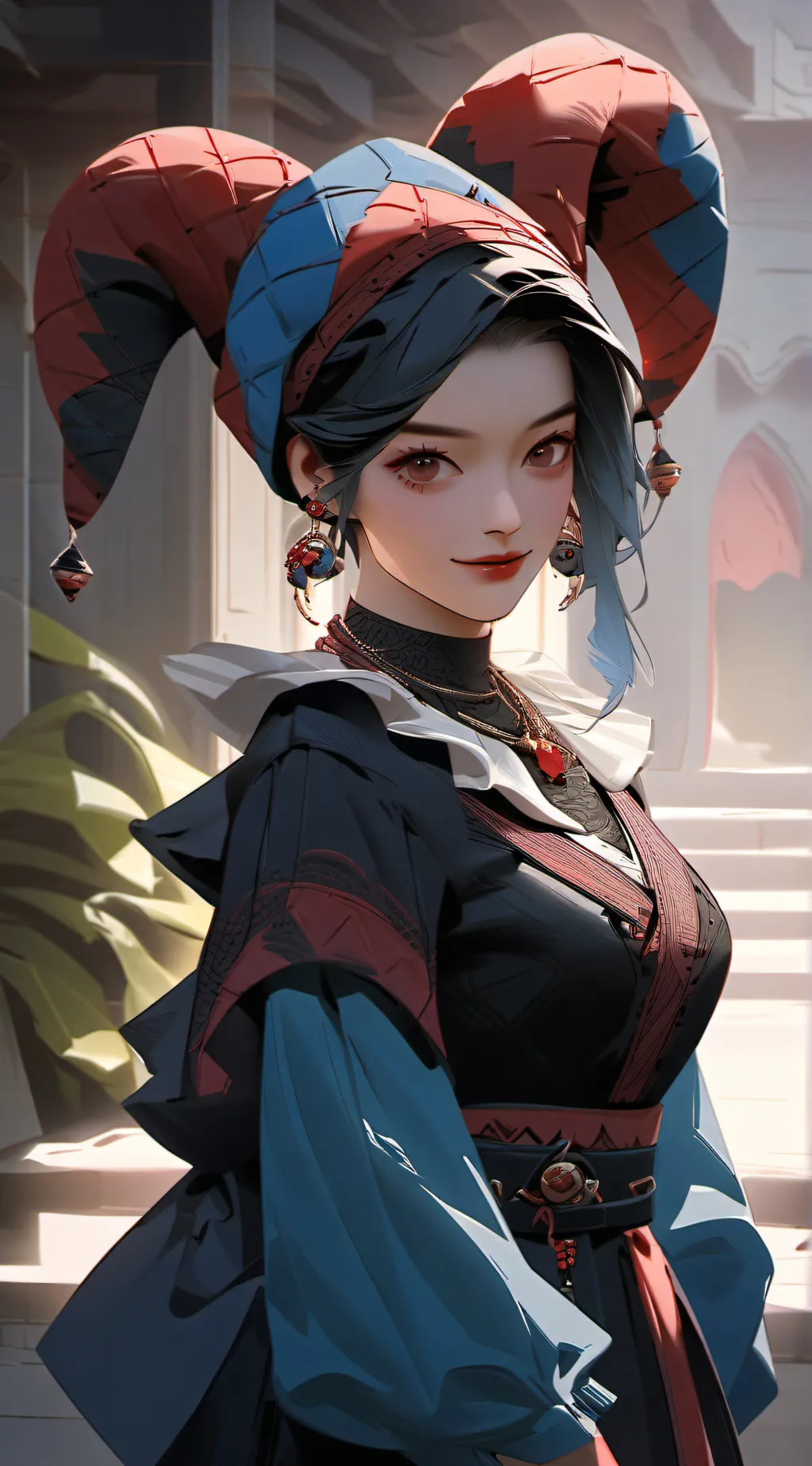 ai character: Pompeii  background