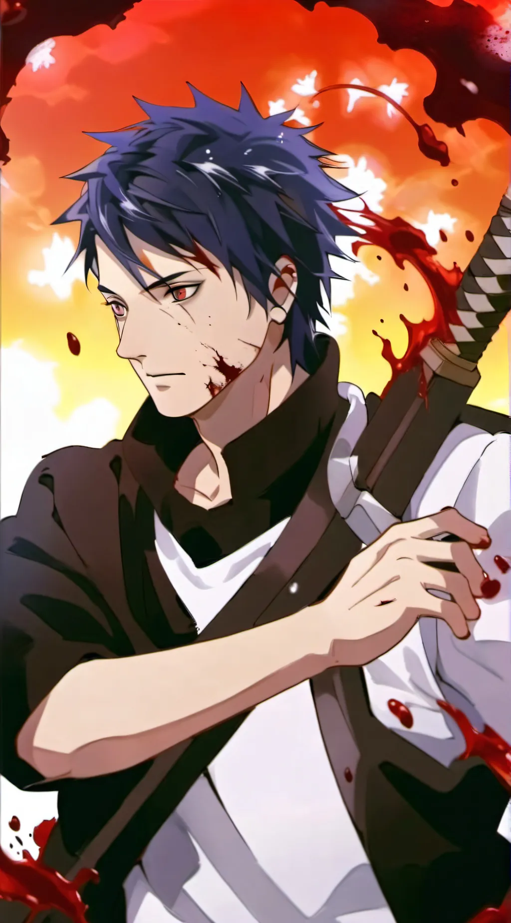 ai character: mha left behind  background