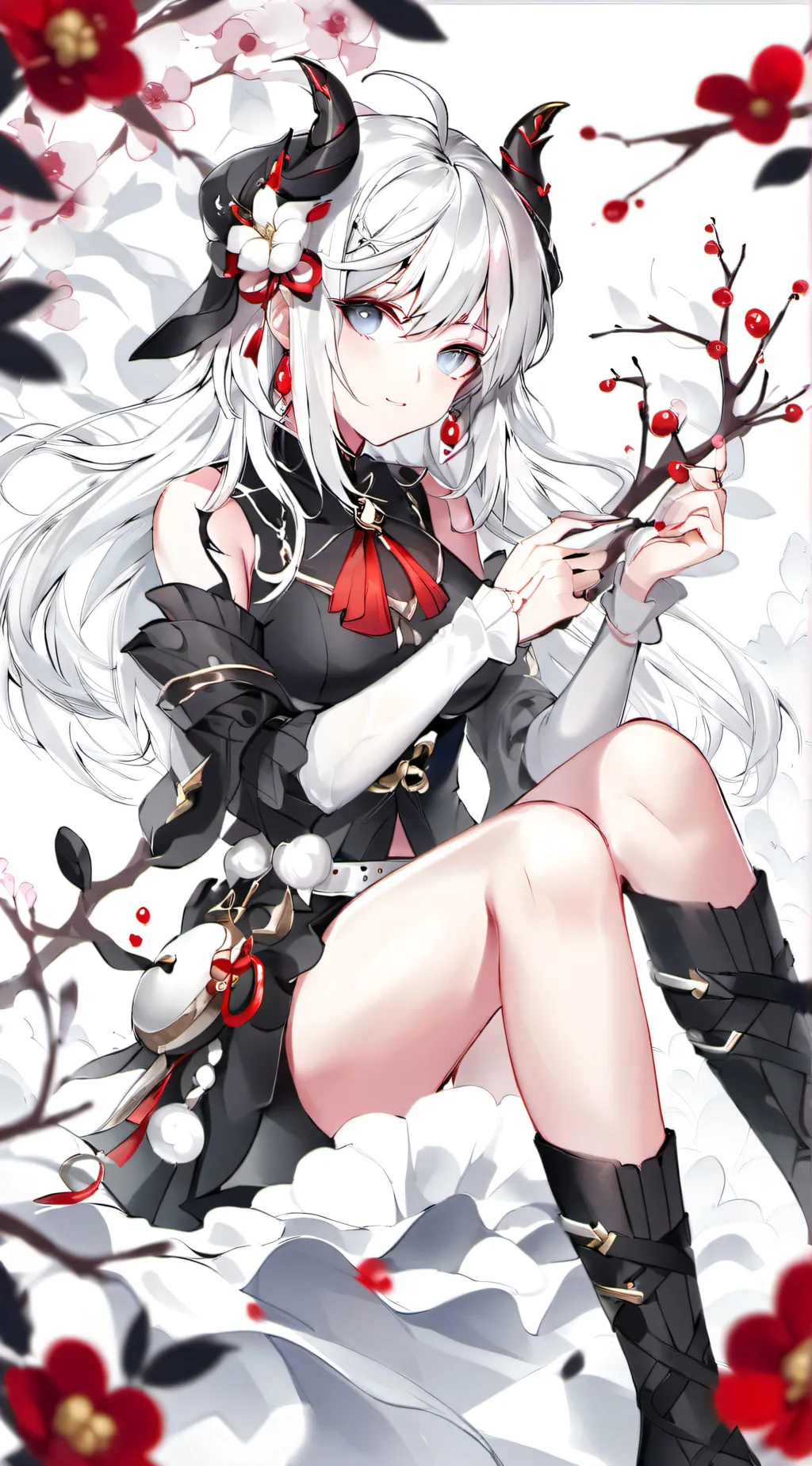 ai character: saphire  background