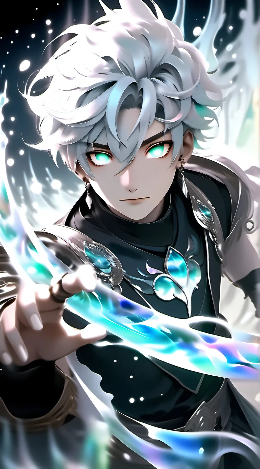 ai character: Axel  background