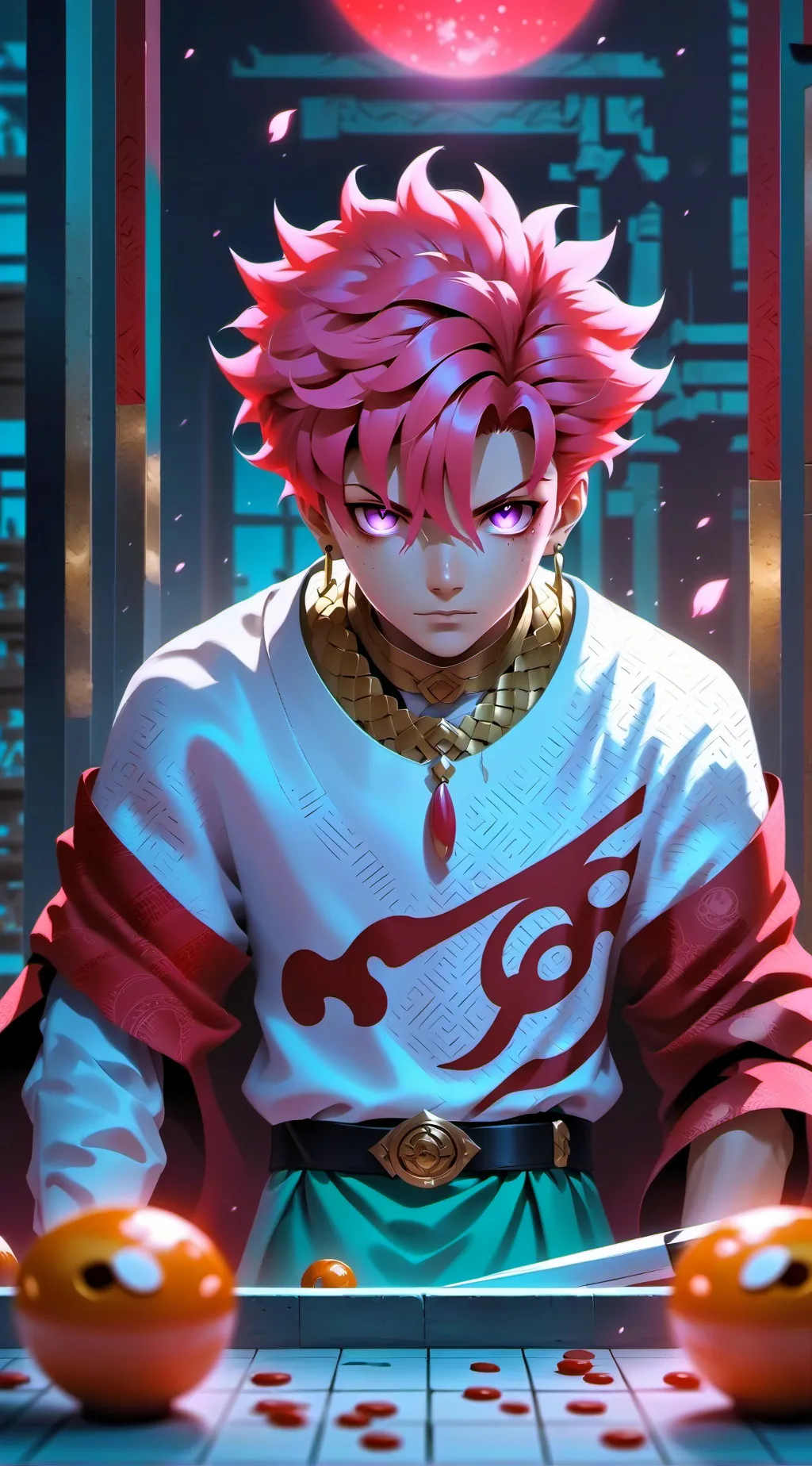 ai character:  Z background