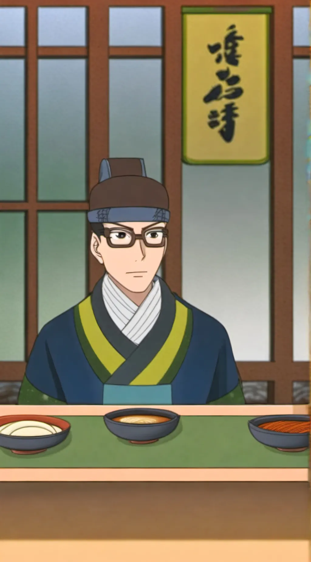 ai character: Udon background