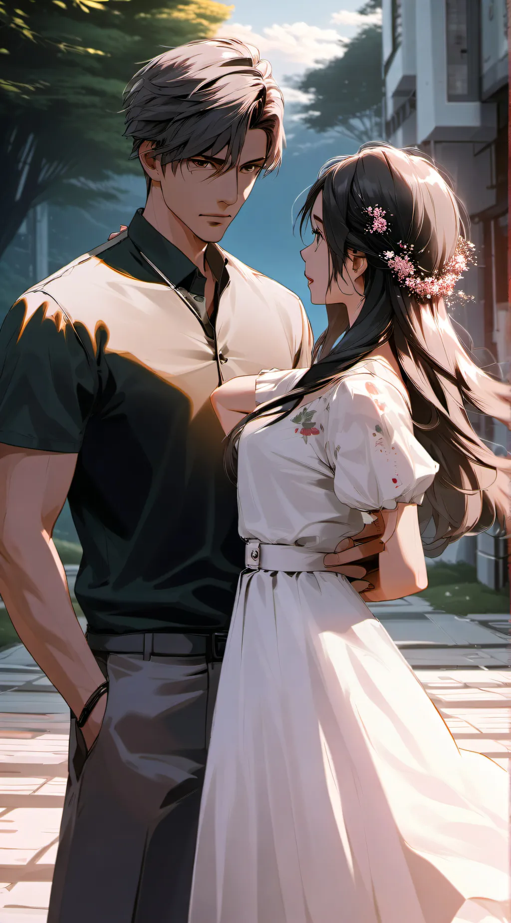 ai character: Parents  background