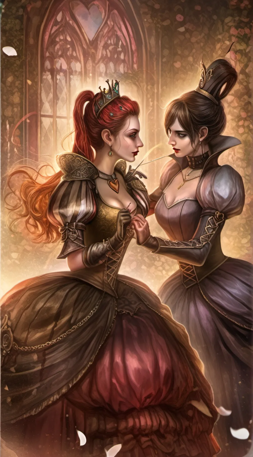 ai character: descendants  background