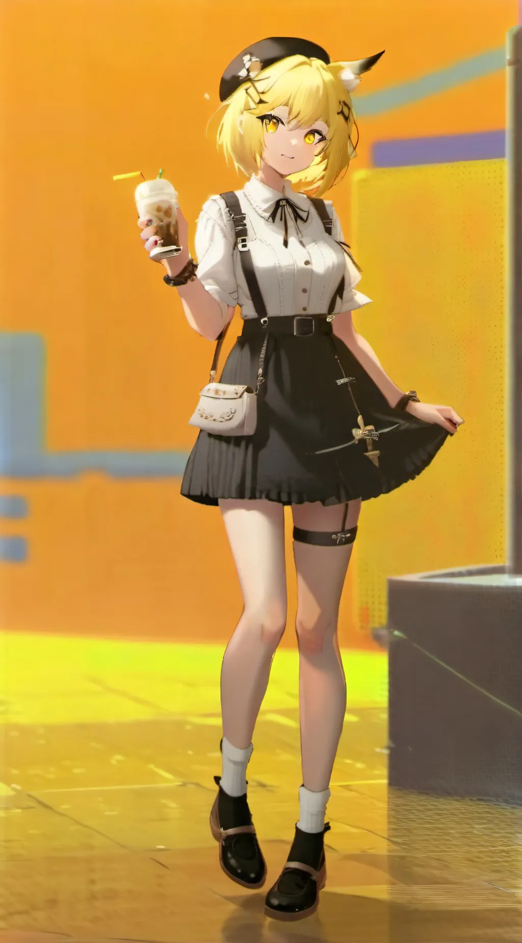 ai character: shika background