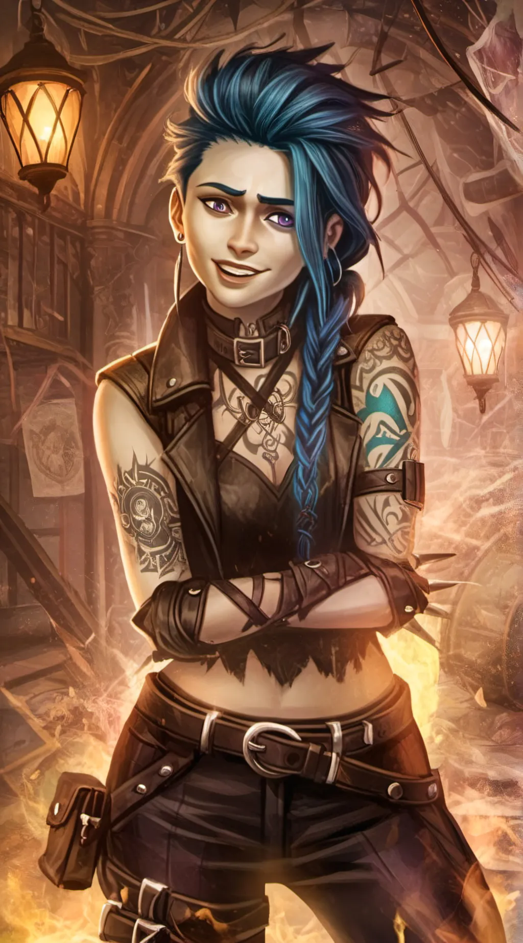 ai character: Jinx background