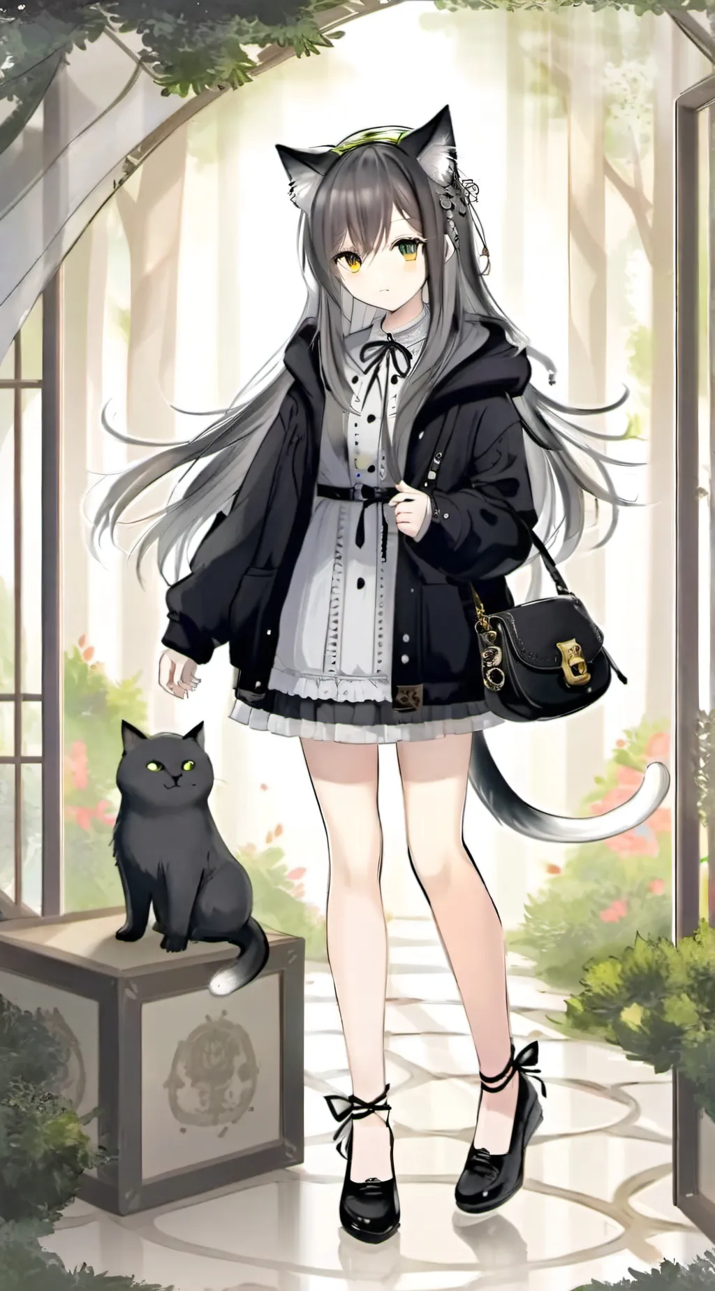 ai character: luna background