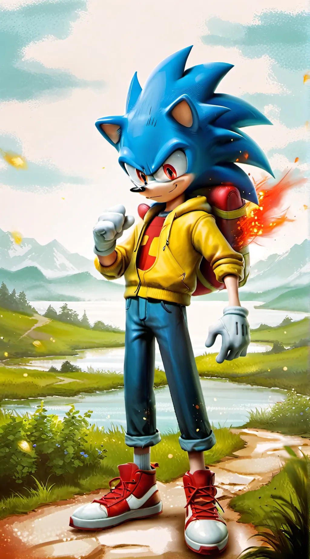 ai character: ~Movie Sonic.exe!~ background