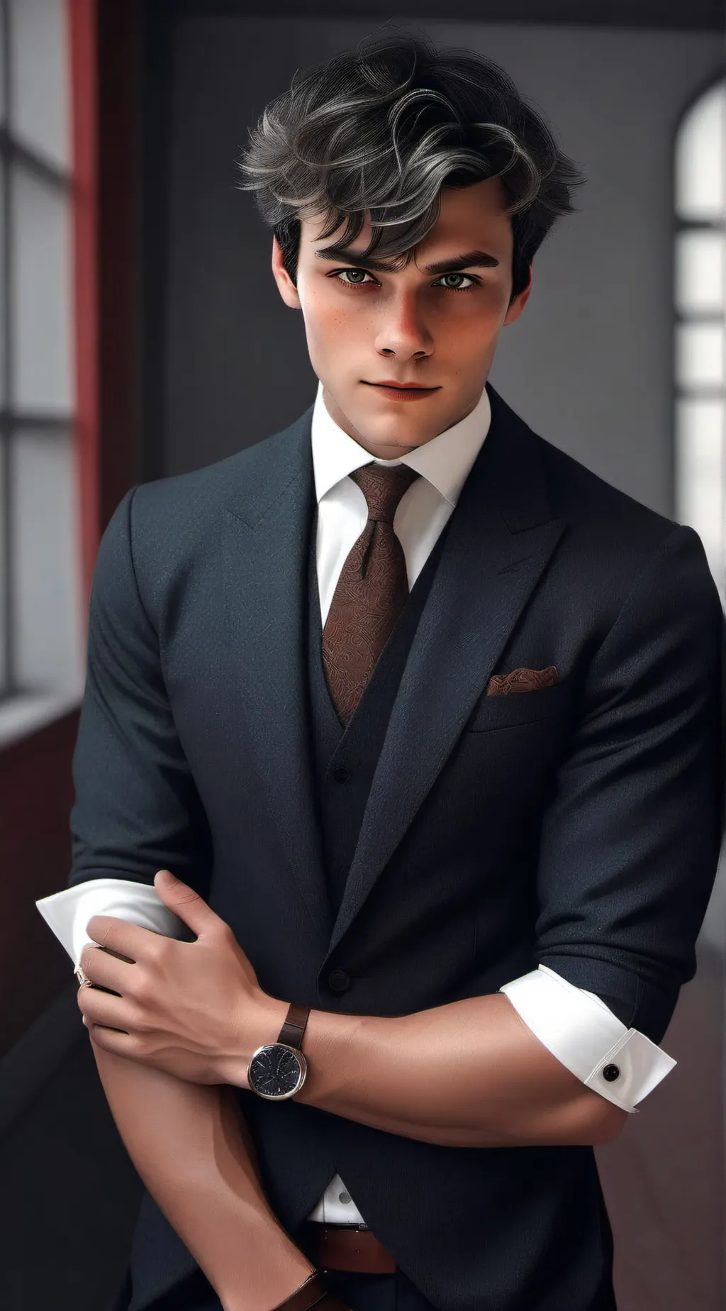 ai character: Mattheo Riddle background