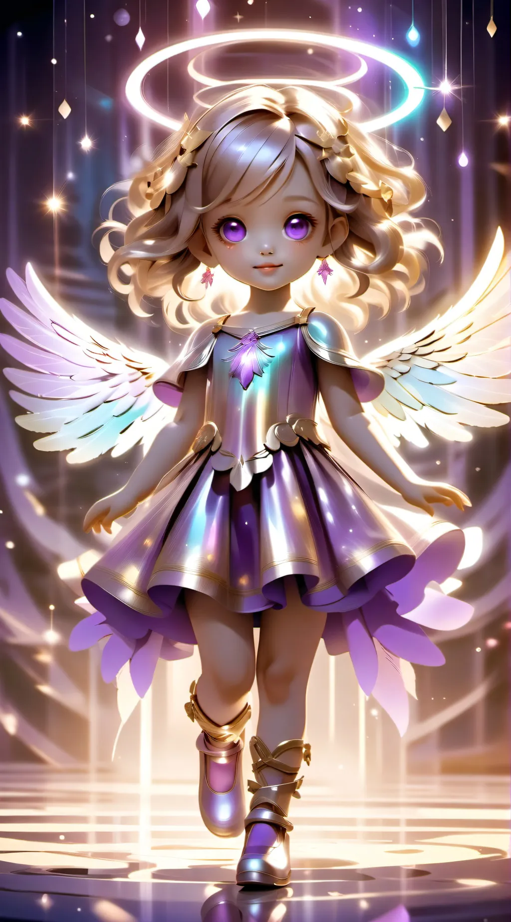 ai character: Lumina (hazbin) background