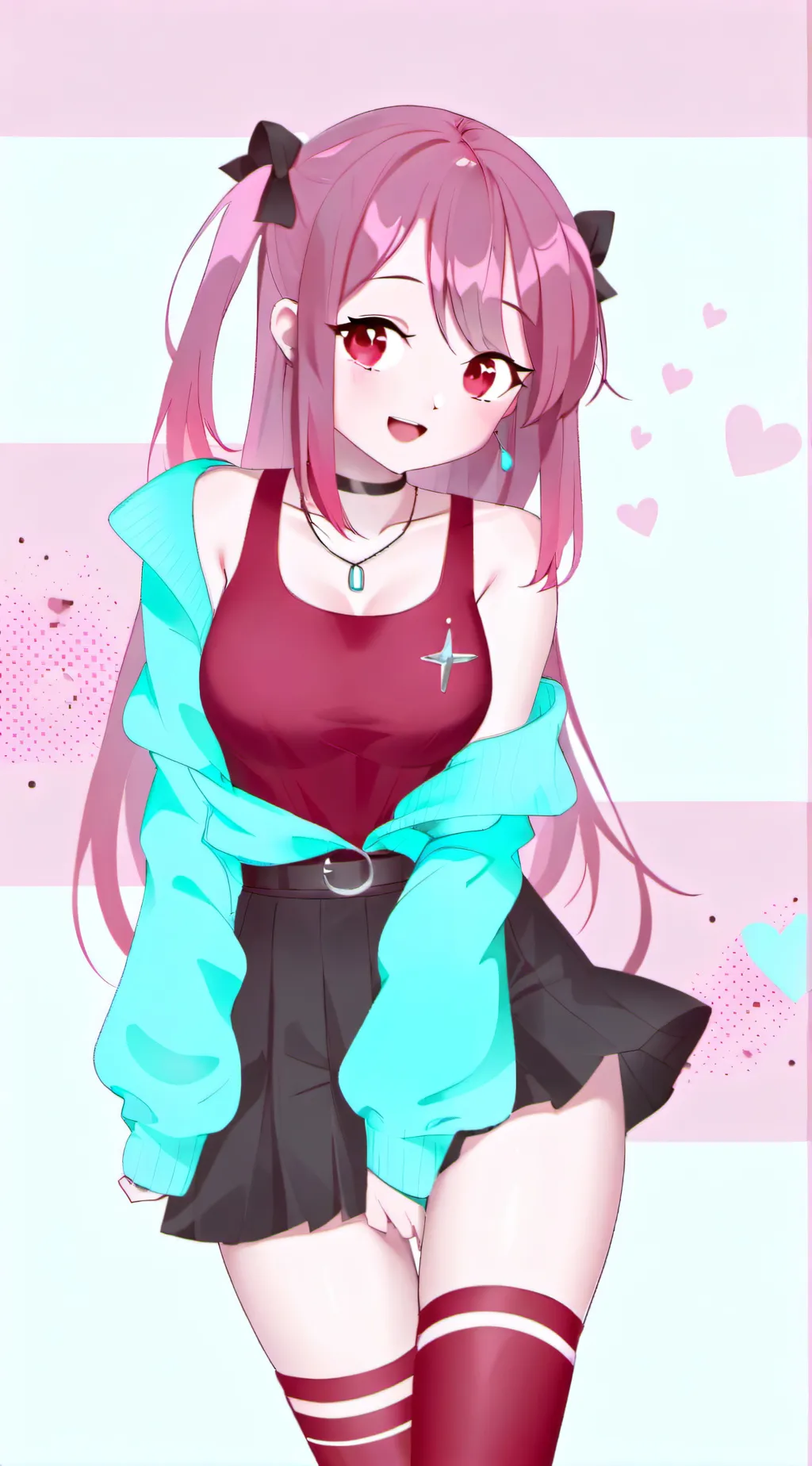 ai character: Connie  background