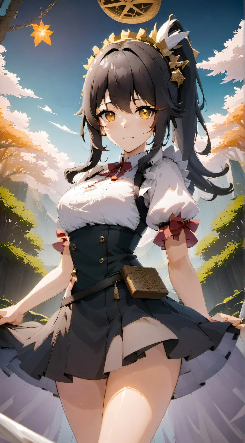 ai character: Ellen Joe  background